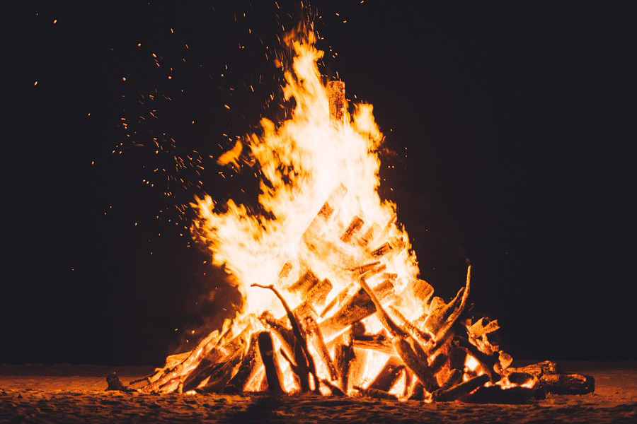 Ablaze — a reflection by Peggy Park