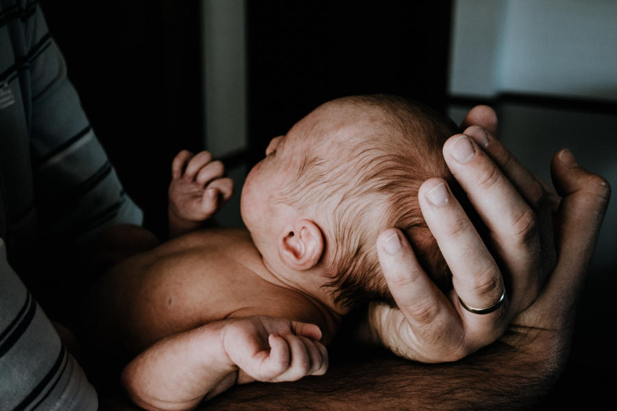 Resting in His Arms — a reflection by Peggy Park