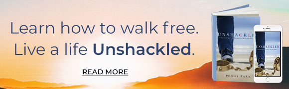 Unshackled by Peggy Park - Available Now in Book and e-Book